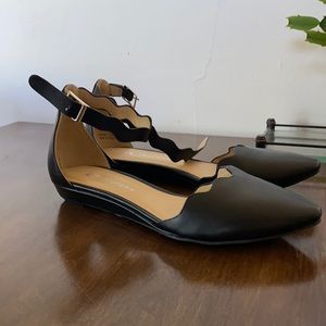 Ankle strap flats